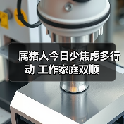 属猪人今日少焦虑多行动 工作家庭双顺（图1）