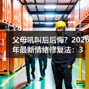 父母吼叫后后悔?2026年最新情绪修复法:3步把伤害变成深度连接(图1) 父母吼叫后后悔?2026年最新情绪修复法:3步把伤害变成深度连接(图1)