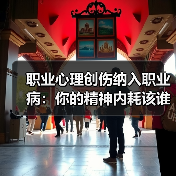 职业心理创伤纳入职业病:你的精神内耗该谁买单?(图1) 职业心理创伤纳入职业病:你的精神内耗该谁买单?(图1)