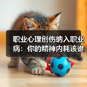 职业心理创伤纳入职业病:你的精神内耗该谁买单?(图4) 职业心理创伤纳入职业病:你的精神内耗该谁买单?(图4)