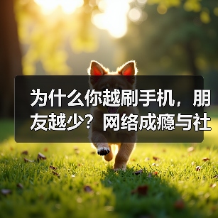 为什么你越刷手机，朋友越少？网络成瘾与社交隔离的真相（图2）