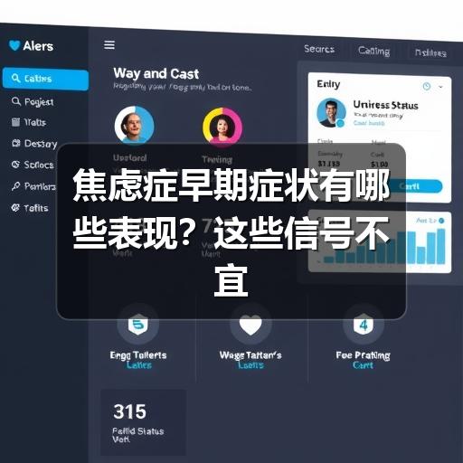 焦虑症早期症状有哪些表现?这些信号不宜忽视-图8 焦虑症早期症状有哪些表现?这些信号不宜忽视-图8