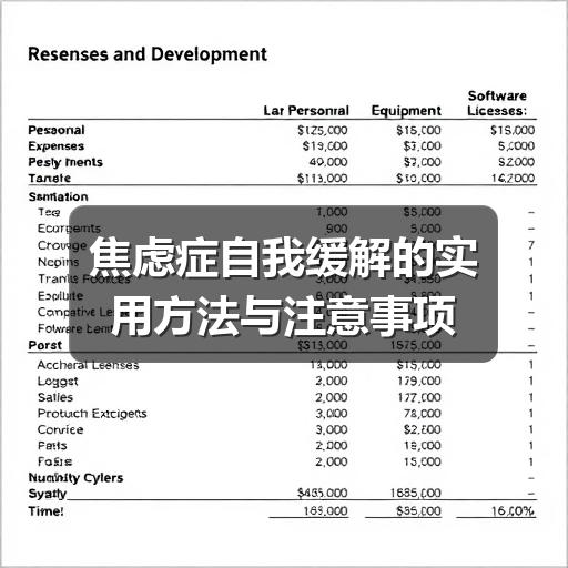 焦虑症自我缓解的实用方法与注意事项-图7 焦虑症自我缓解的实用方法与注意事项-图7