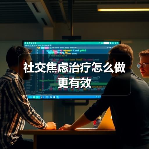 社交焦虑治疗怎么做更有效-图9 社交焦虑治疗怎么做更有效-图9