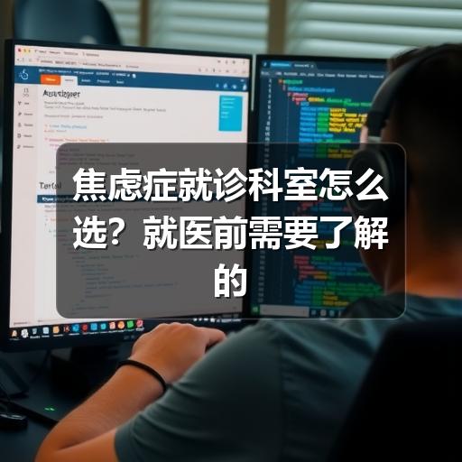 焦虑症就诊科室怎么选？就医前需要了解的判断方法-图7