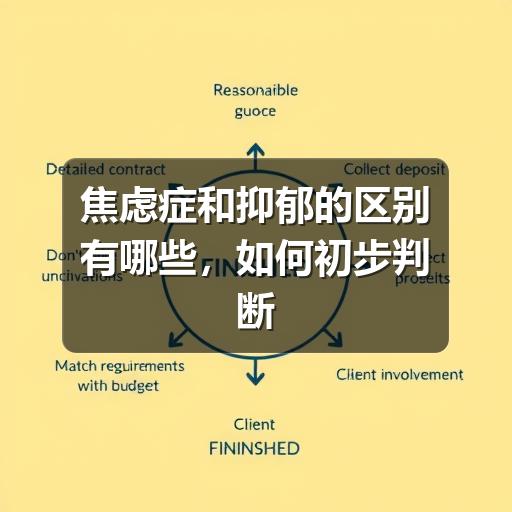 焦虑症和抑郁的区别有哪些,如何初步判断-图10 焦虑症和抑郁的区别有哪些,如何初步判断-图10