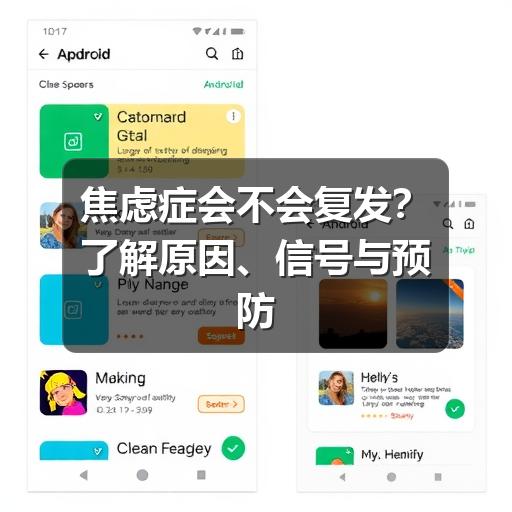 焦虑症会不会复发?了解原因、信号与预防方法-图8 焦虑症会不会复发?了解原因、信号与预防方法-图8