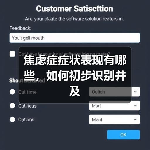 焦虑症症状表现有哪些，如何初步识别并及时应对-图6