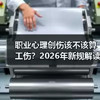 缩略图–职业心理创伤该不该算工伤？2026年新规解读–焦虑症治疗
