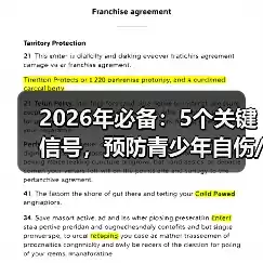 缩略图–2026年必备：5个关键信号，预防青少年自伤/自杀–辰飞雨焦虑症治疗方案