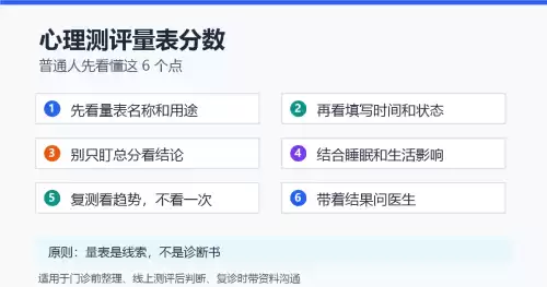 心理测评量表分数很高，就说明一定有问题吗？